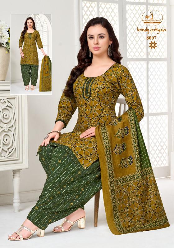 Miss world trendy patiyala vol-8 cotton kurtis at wholesale price